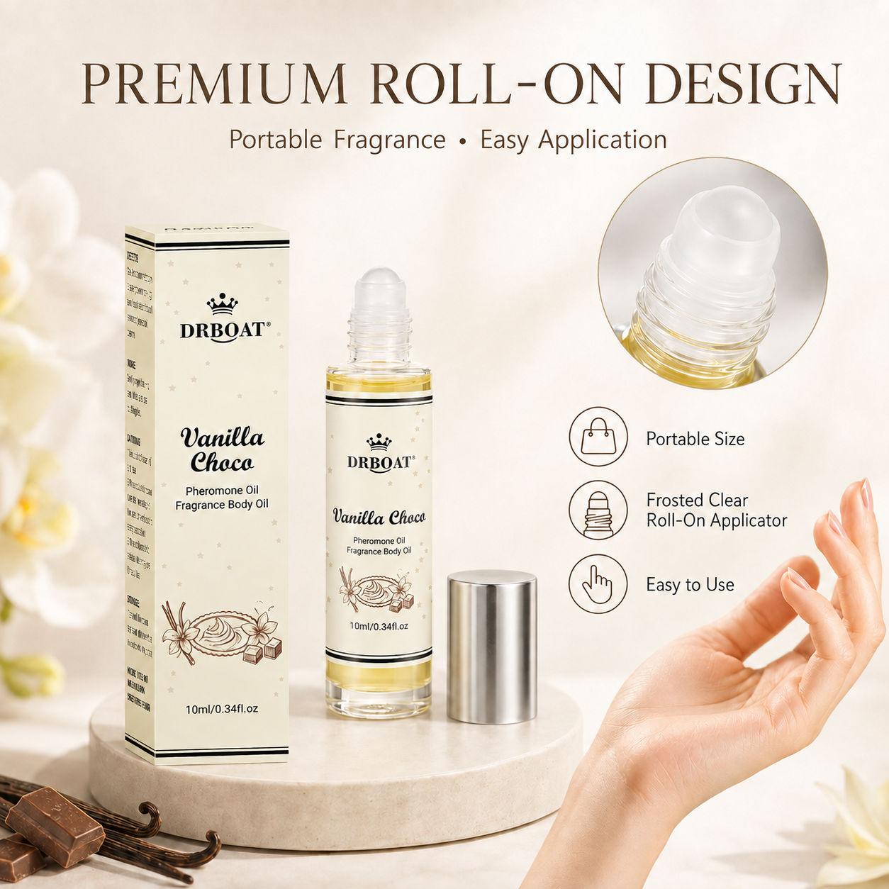 Perfume Fragrance Oil - Женский парфюмированный роликовый масляный спрей с