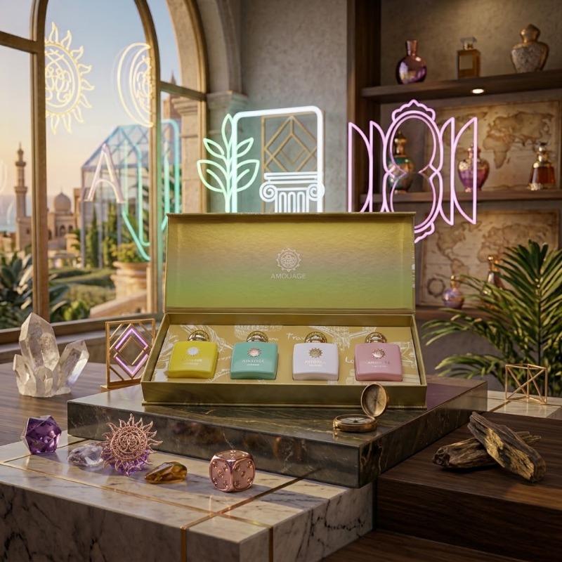 The Collection Perfume Fragrance - Подарочный набор парфюмерии AMOUAGE 30 мл
