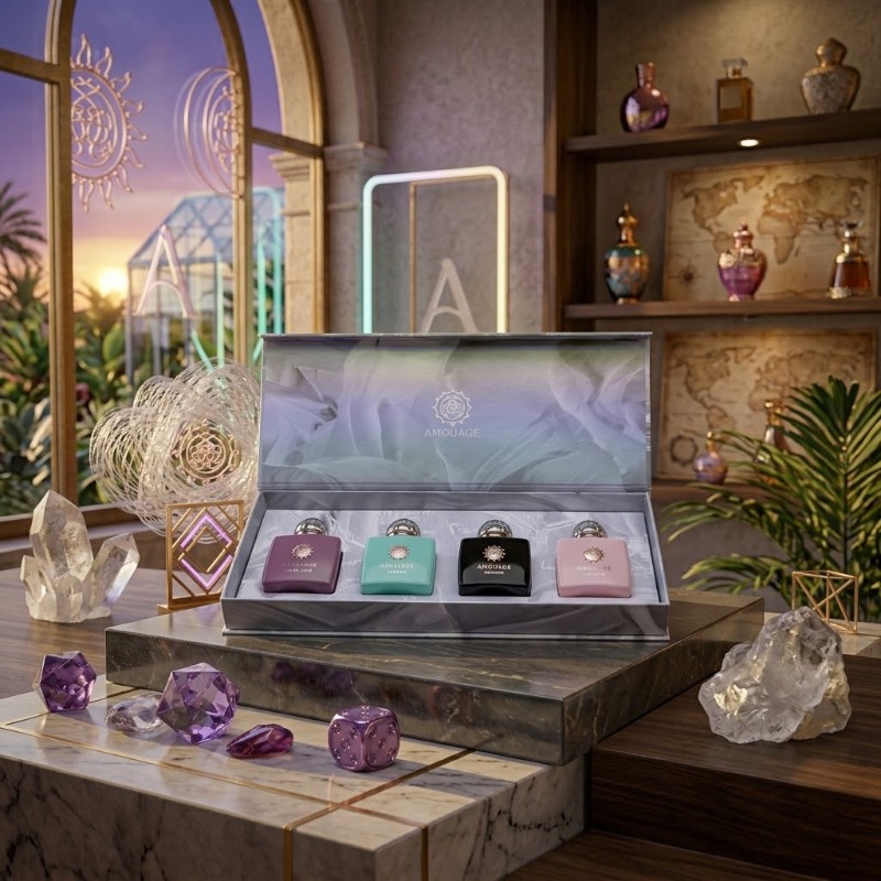 Набор парфюмерии AMOUAGE, унис – обзор и цена The Collection Perfume Fragrance