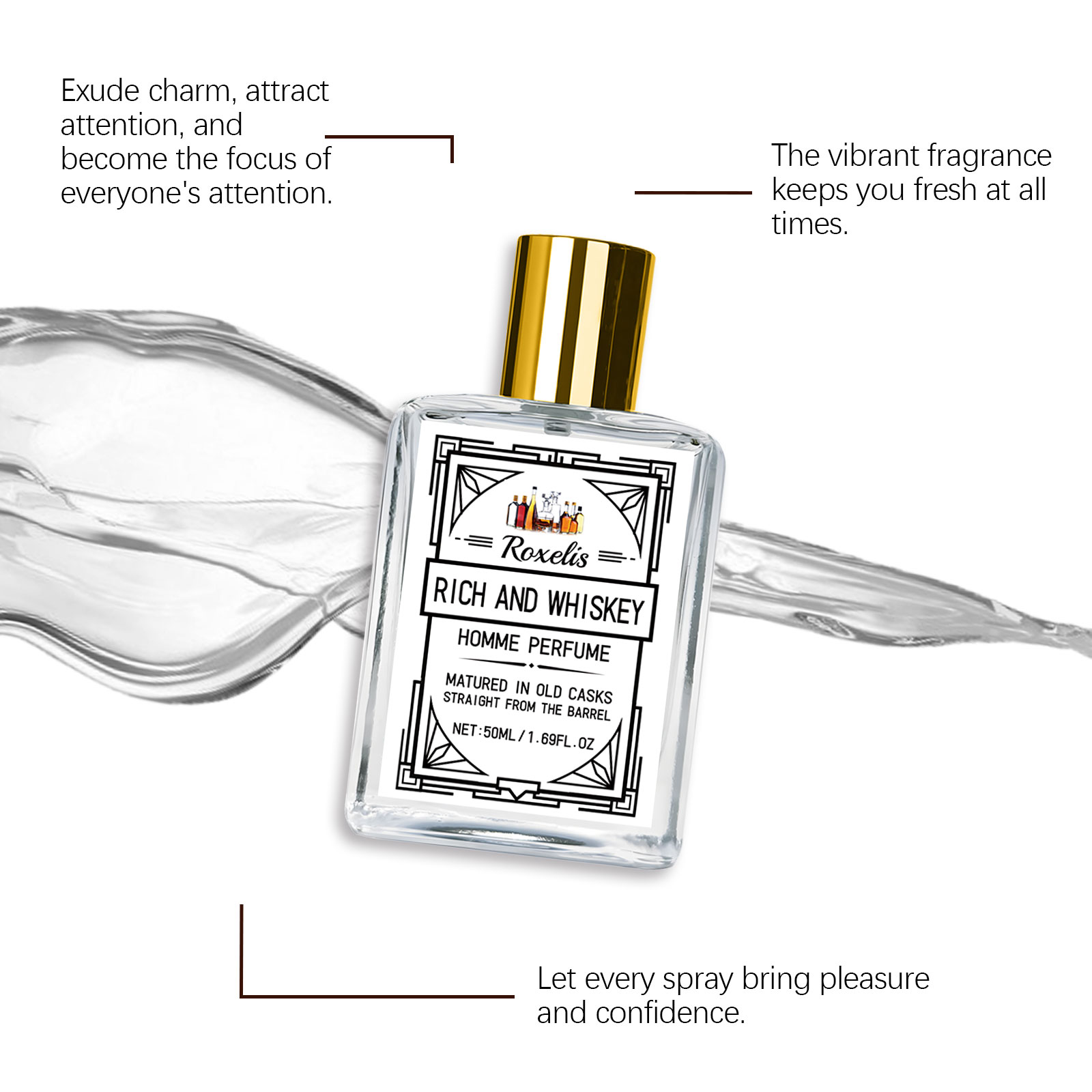 Парфюм Roxelis 50 мл Charm Whi – обзор и цена Perfume Alcohol Fragrance